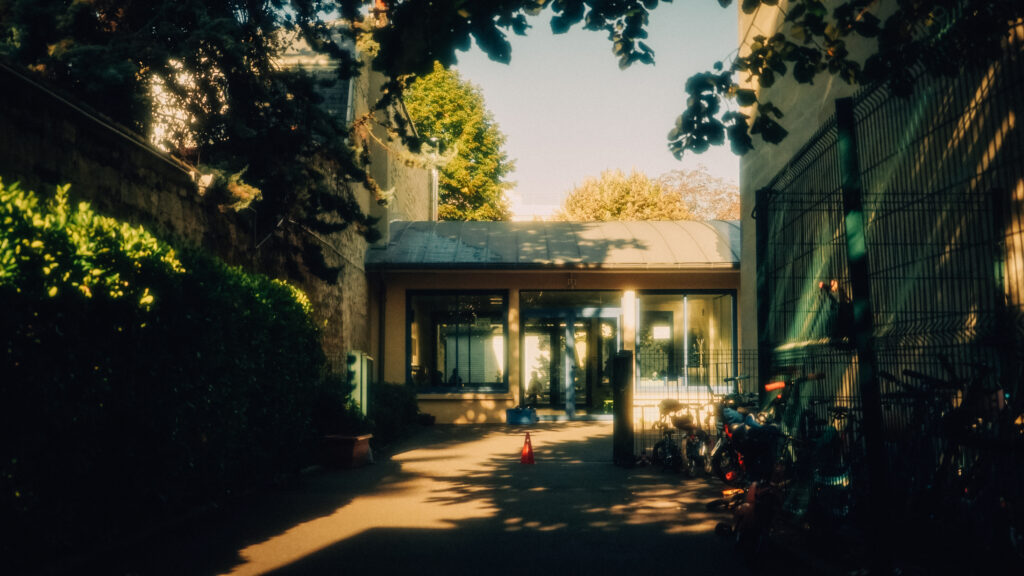Façade de l'école